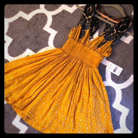 Free People Yellow Dress! - Picture 1 of 2